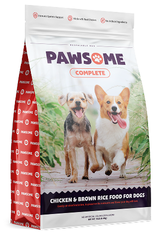Pawsome Pet Food bag