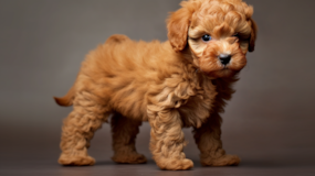 Cute Labrador Poodle Mix Pup