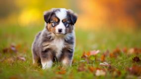 Cute Aussiechon Designer Pup