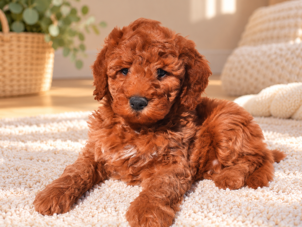 Mini Goldendoodle Puppy for Adoption