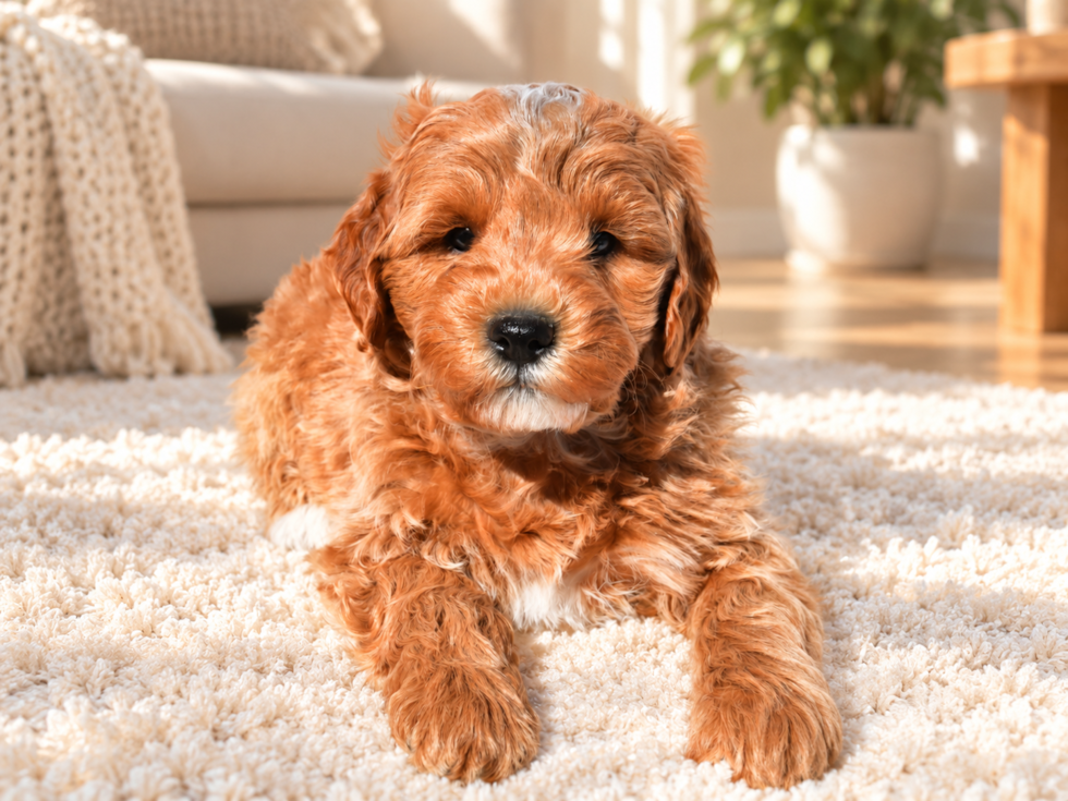 Mini Goldendoodle Puppy for Adoption