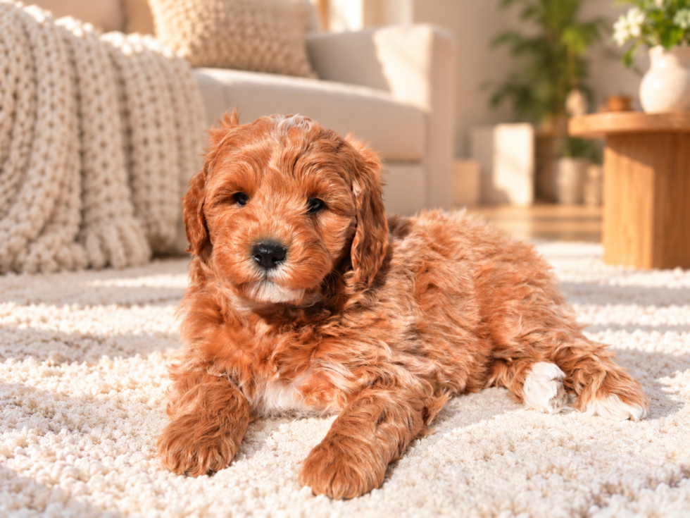 Mini Goldendoodle Puppy for Adoption