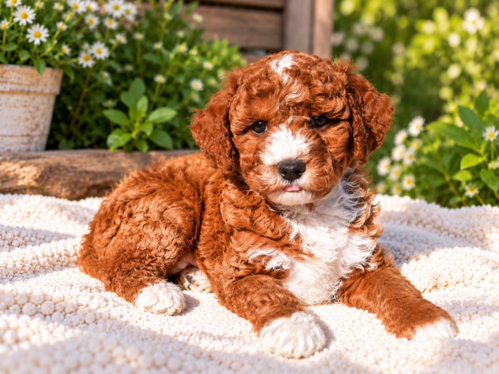 Cute Golden Retriever Poodle Mix Poodle Mix Puppy