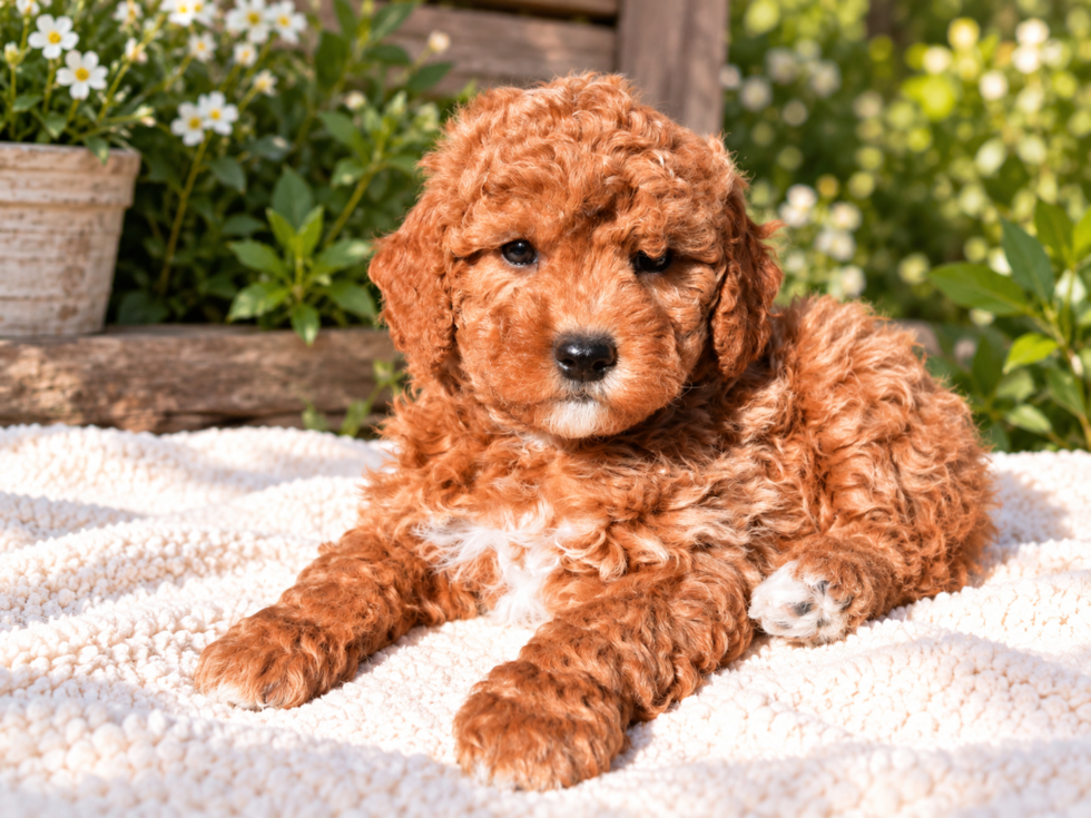 Mini Goldendoodle Puppy for Adoption
